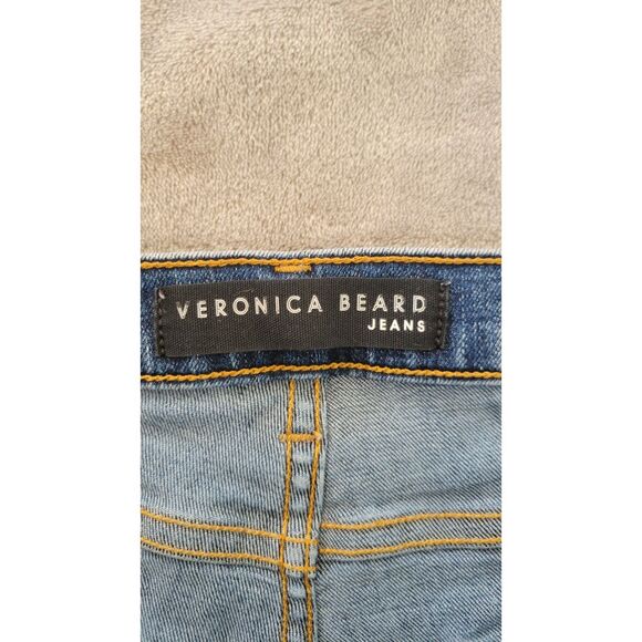 Womens Veronica Beard Medium Wash Skinny Jeans - Picture 3 of 5